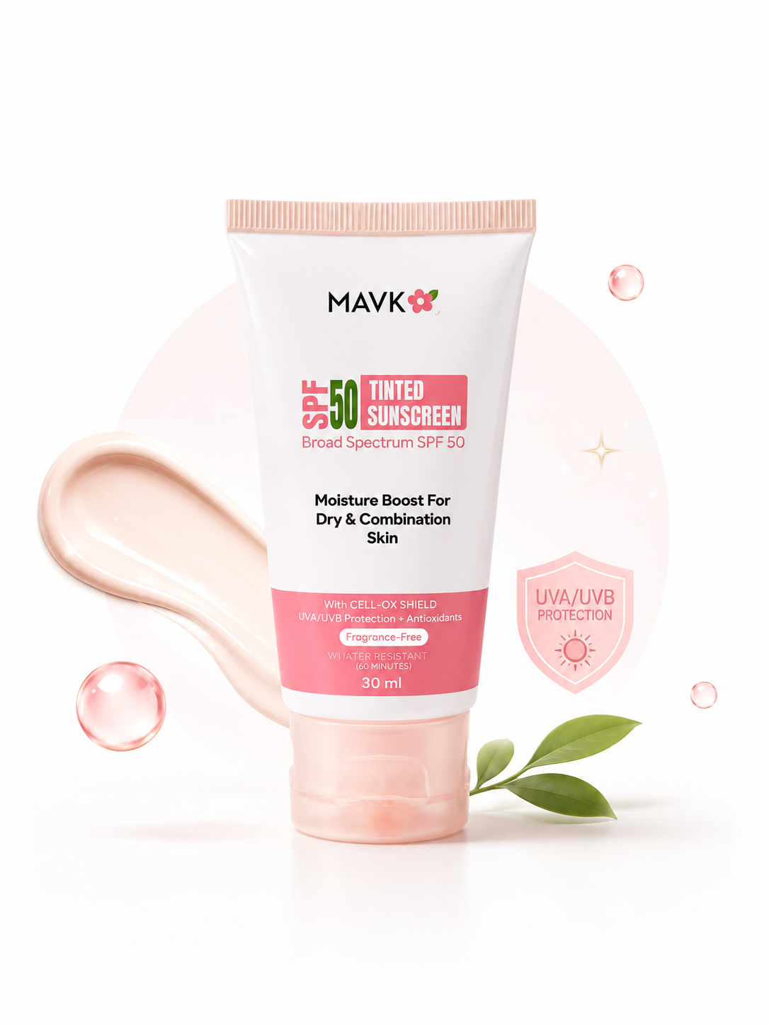 Tinted sunscreen spf 50