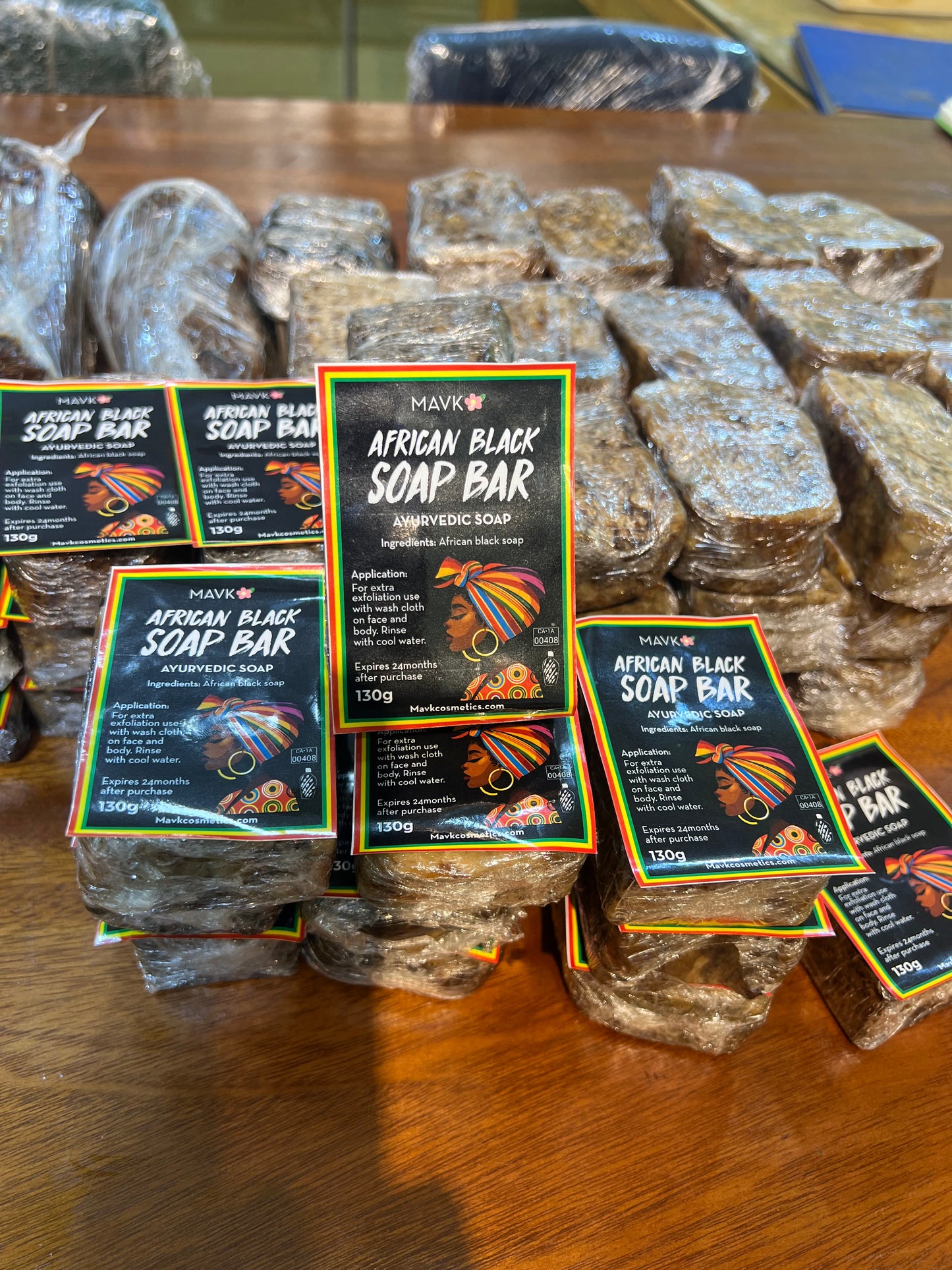 AFRICAN BLACK SOAP BARS